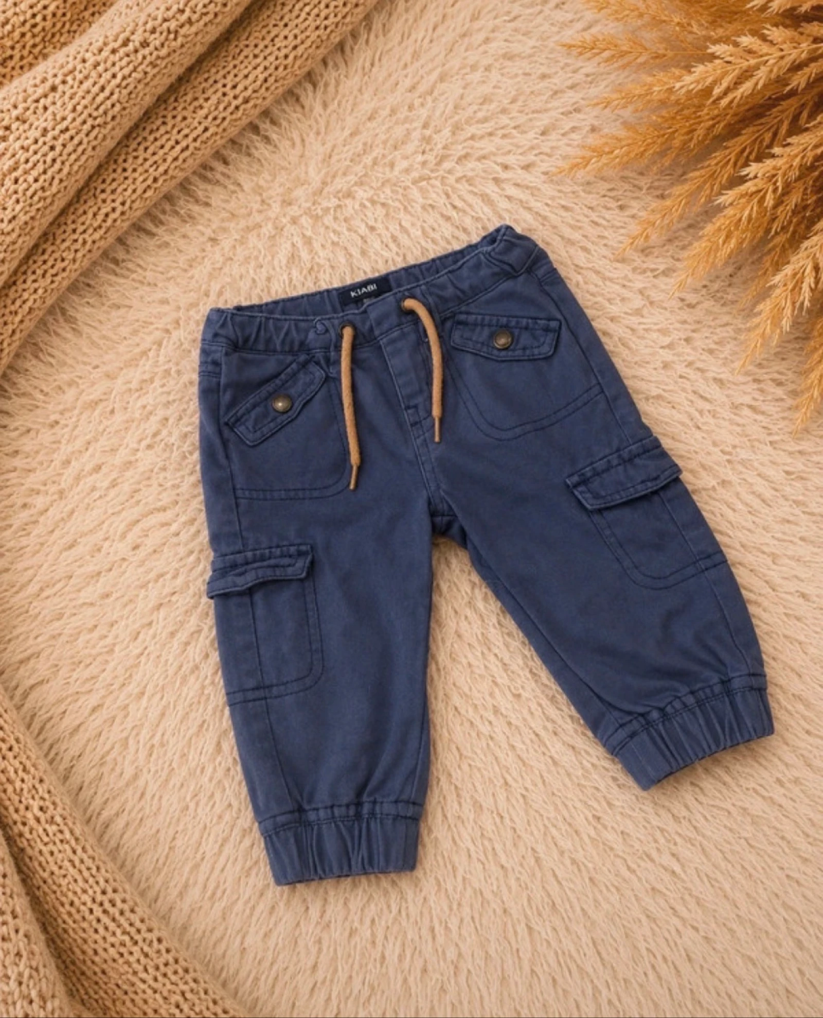 Pantalon cargo garçon – Kiabi – Taille 6 mois